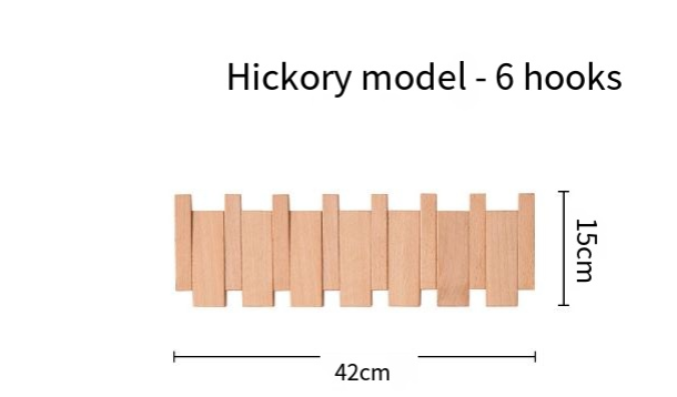 Perchero de Pared con Forma de Tecla de Piano Simplicity (Una Pieza)