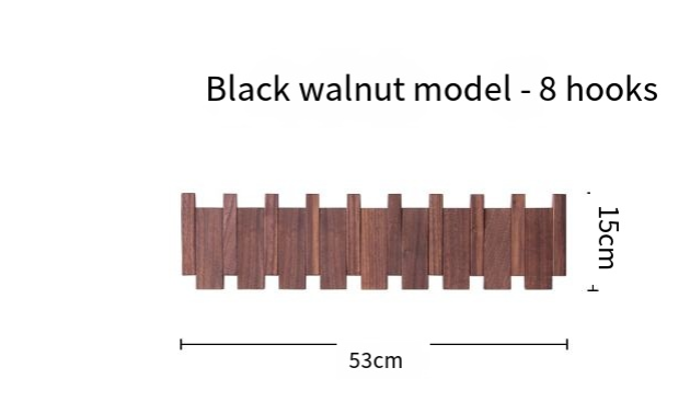 Perchero de Pared con Forma de Tecla de Piano Simplicity (Una Pieza)