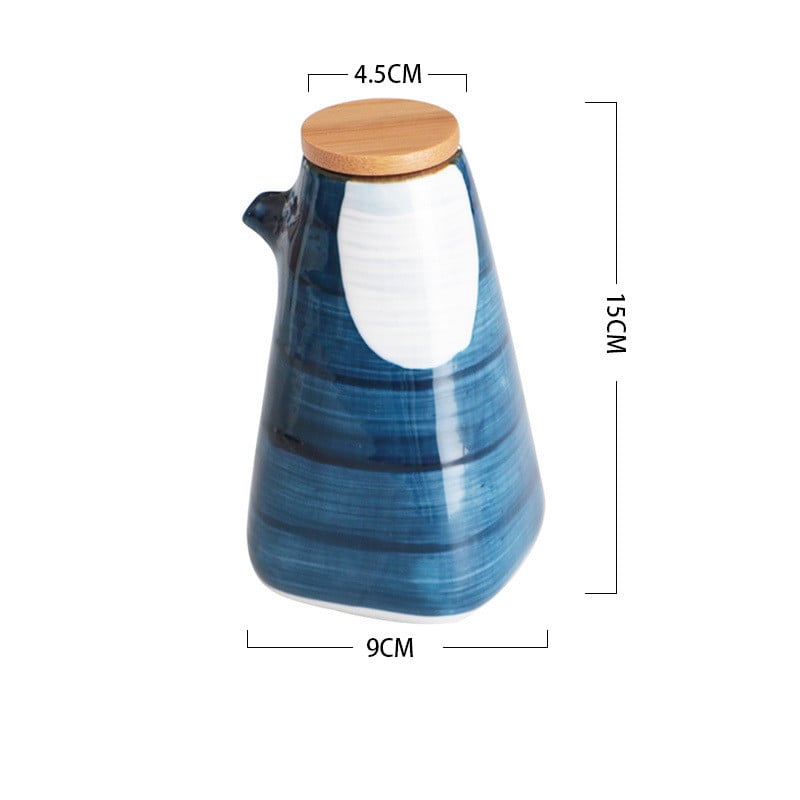 Olla de Condimentación Cerámica para Salsa de Soya y Vinagre