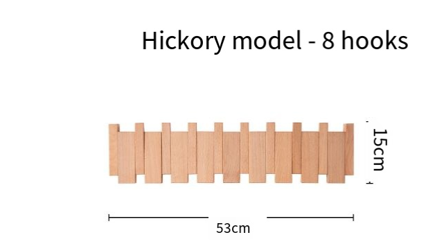 Perchero de Pared con Forma de Tecla de Piano Simplicity (Una Pieza)