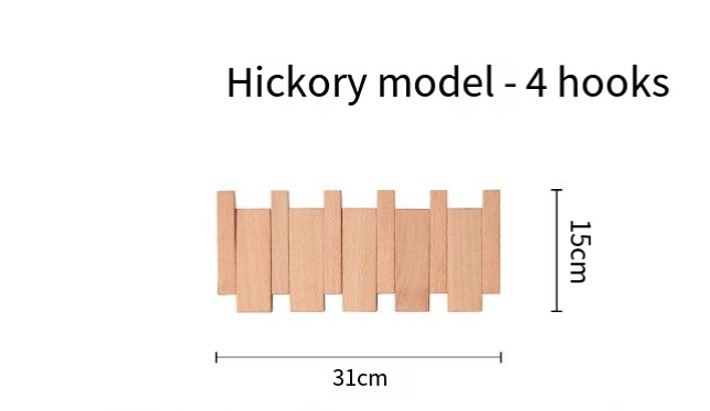 Perchero de Pared con Forma de Tecla de Piano Simplicity (Una Pieza)