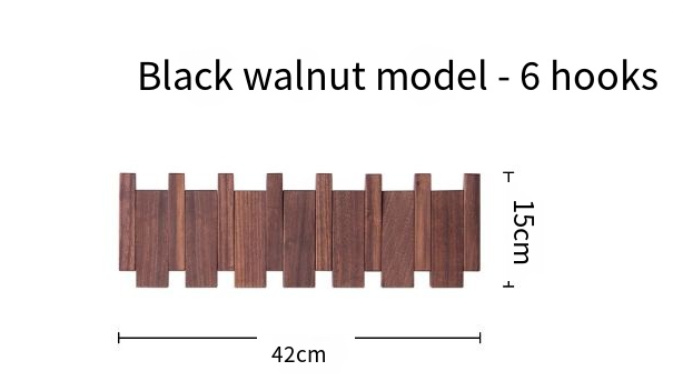 Perchero de Pared con Forma de Tecla de Piano Simplicity (Una Pieza)